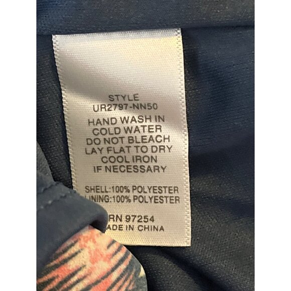 One Clothing Women’s Small Boho Romper Blue Pink Aztec Print Sleeveless Summer - Picture 9 of 9